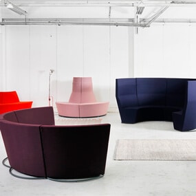 Area Radius Modular Seating